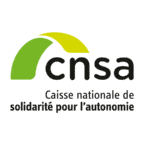 Logo de la CNSA partenaire du programme Aspie-Friendly